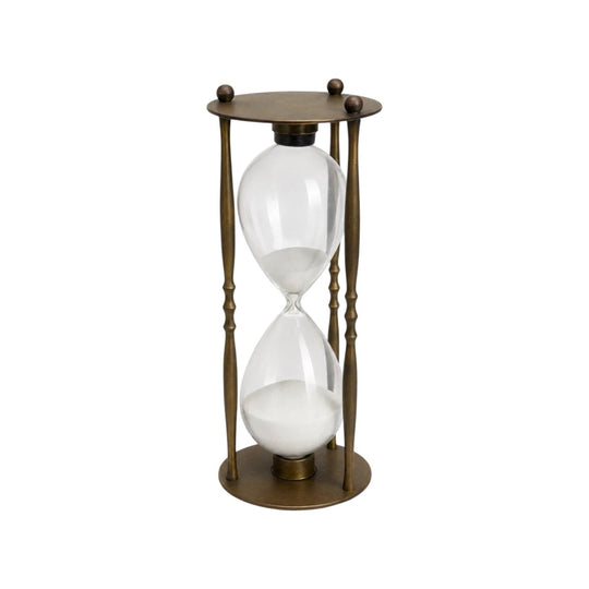 Large Rustic Hourglass Sand Timer Decor Vintage