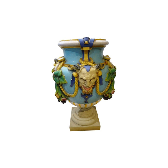 Large scale Minton Majolica floor vase