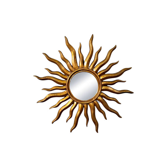 Large Sunburst Gilt Mirror