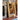 Large timber framed mirror with metal button detailing - Bazaa