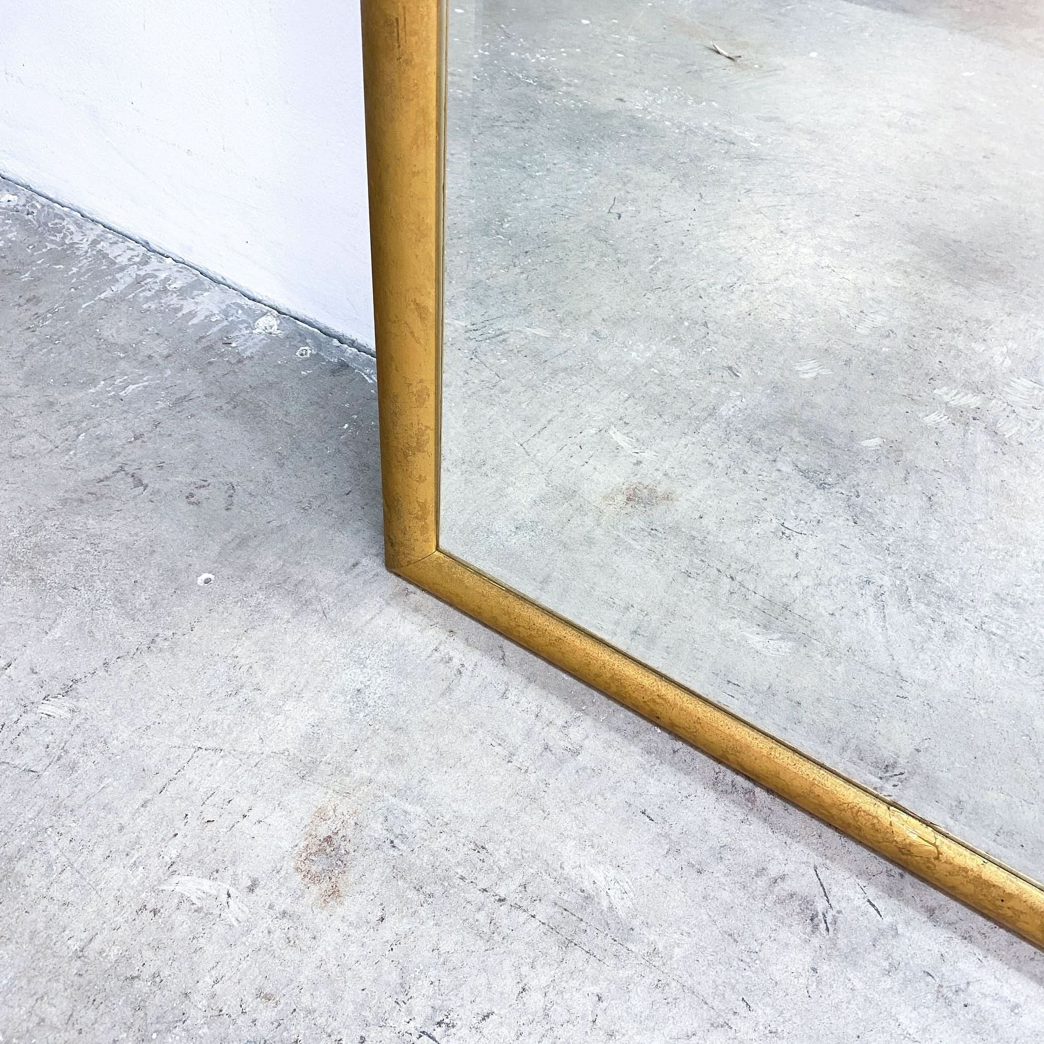 Large Vintage Gold Framed Floor Mirror | Bazaa | Designer, Vintage and Antique Furniture