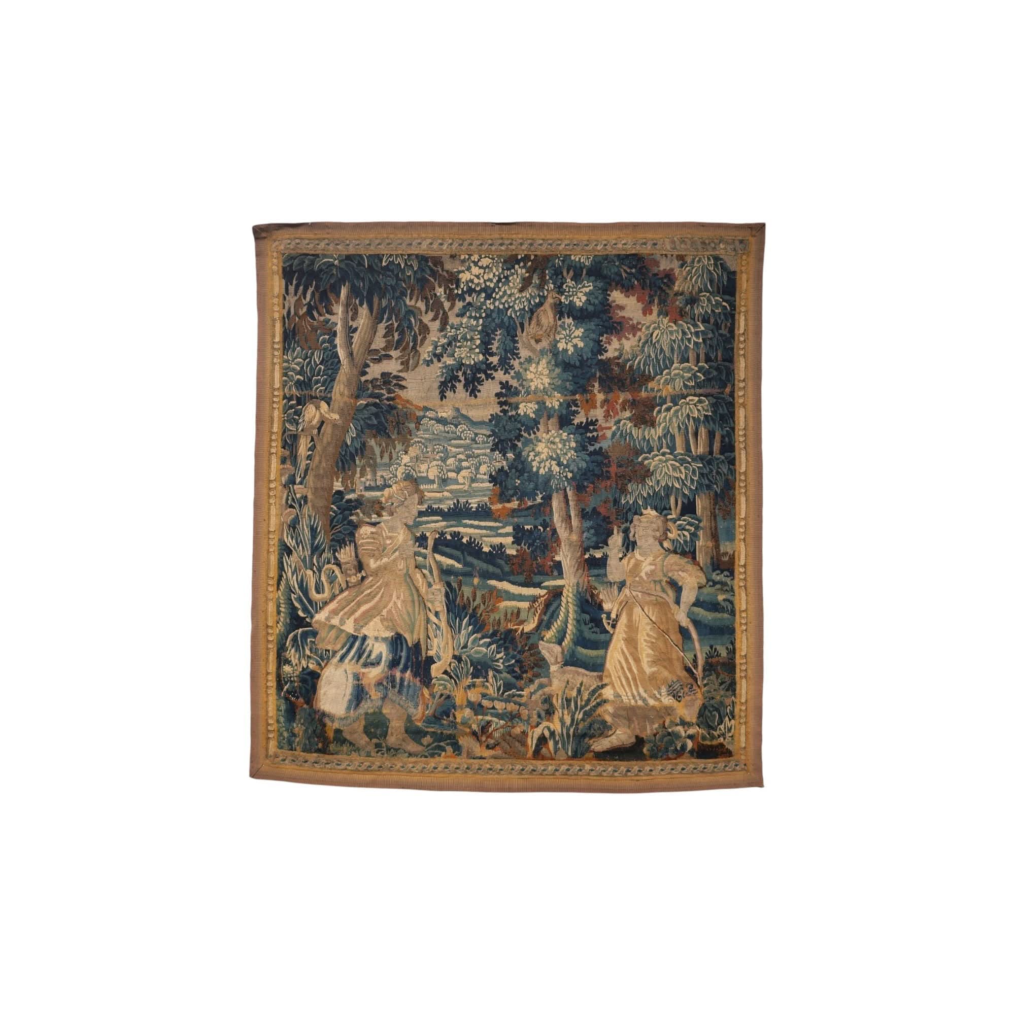 Late 17th Century French Tapestry depicting Callisto and Artemis | Bazaa | Designer, Vintage and Antique Furniture
