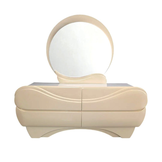 Late 1980s Postmodern Italian Dressing Table | High Gloss Lacquer