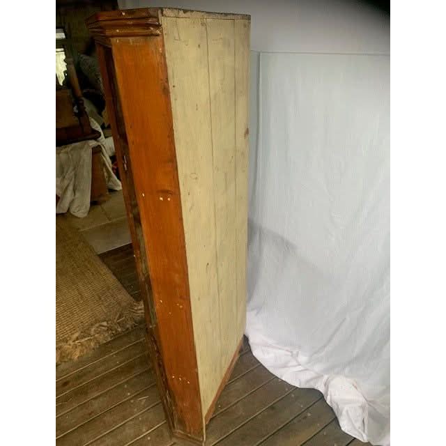 late 19thC English pine corner cupboard | Bazaa | Designer, Vintage and Antique Furniture