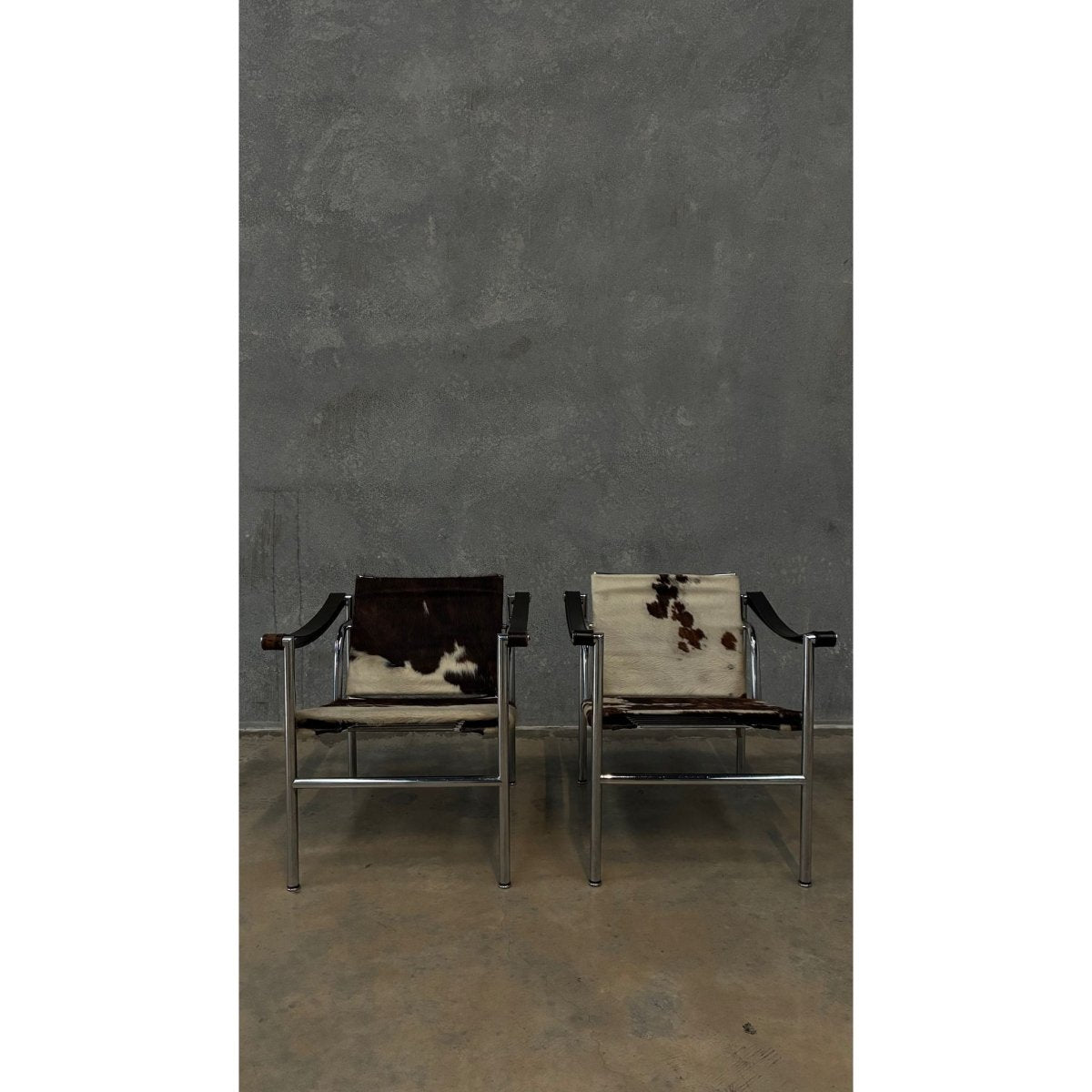 LC1 Basculant Chair by Le Corbusier, Pierre Jeanneret & Charlotte Perriand for Cassina 1970s | Bazaa | Designer, Vintage and Antique Furniture