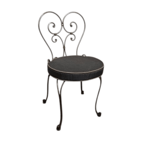 'Le Forge' Ornate Wrought Iron Chair