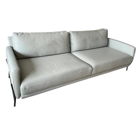 “Le Marais” Leather sofa by Calligaris (Italy)