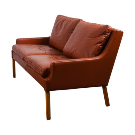 Leather Two - Seater Sofa by Georg Thams for Thams Kvalitet | Bazaa | Designer, Vintage and Antique Furniture
