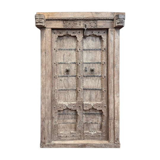 Light Brown Antique Indian Door
