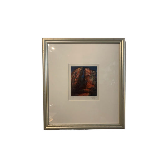 Limited edition etching by Jorg Schmeisser signed and dated 1988