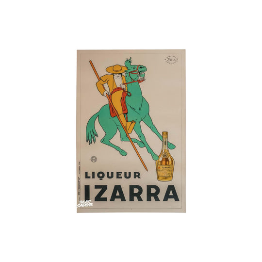Liqueur Izarra - Vintage Poster