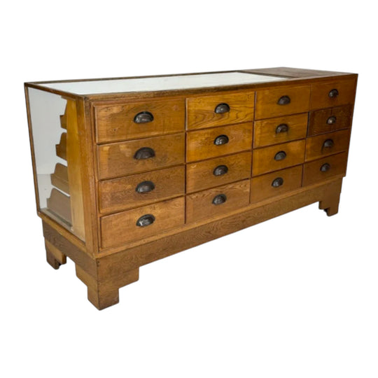 MID CENTURY SHOP COUNTER