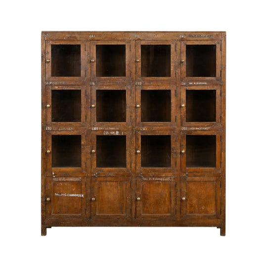 Solid Timber Hutch Cabinet – Locker Cabinet #267