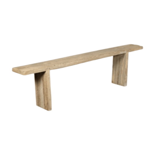 Long Narrow Vintage Indian Bench Seat