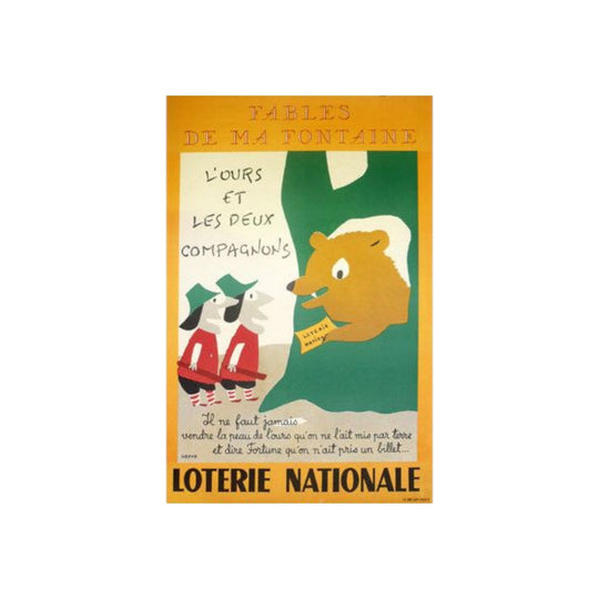 Loterie Nationale L'Ours et les Deux Compagnons