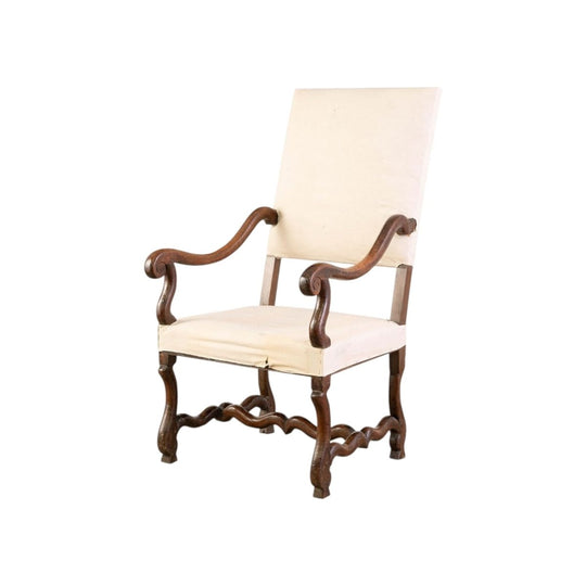 Louis XIV Os Du Mutton in Walnut