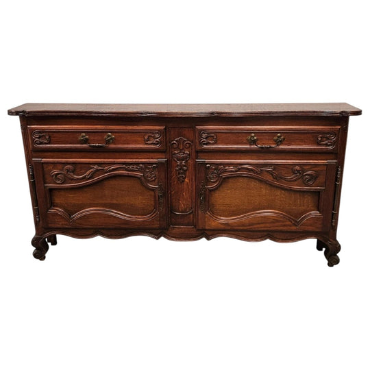 Louis XVth Style Custom Narrow Side Cabinet/Sideboard