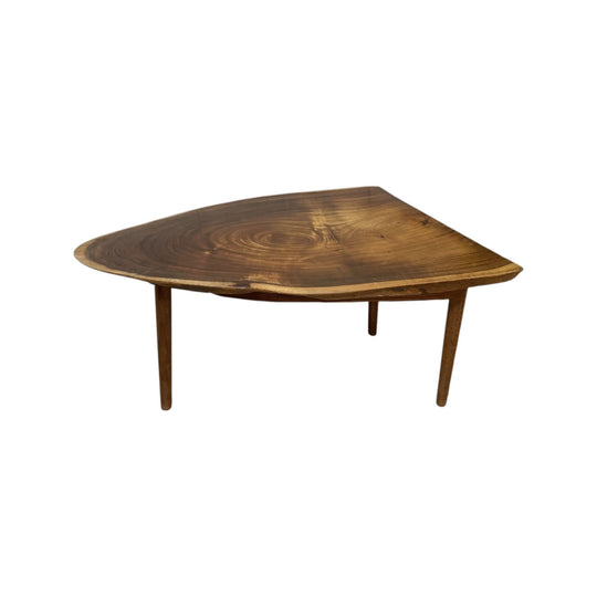 Low Triangular timber Coffee Table