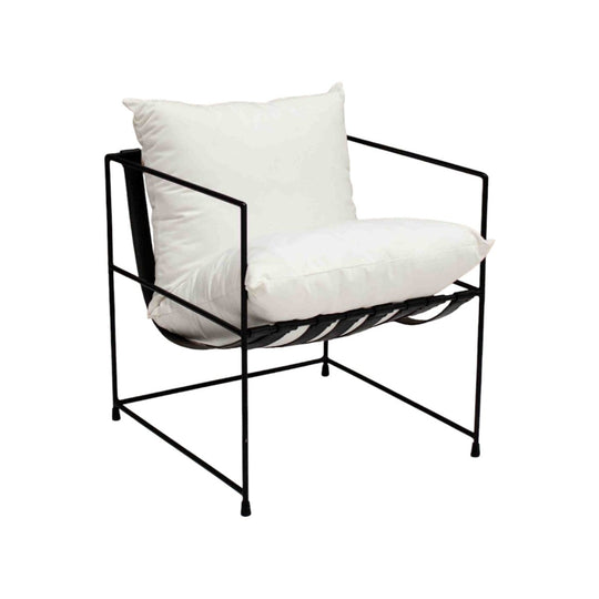 Lucull Sling Occasional Chair | Oxford White