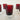 Luminarc France Ruby Red Glasses Set of Five - Bazaa