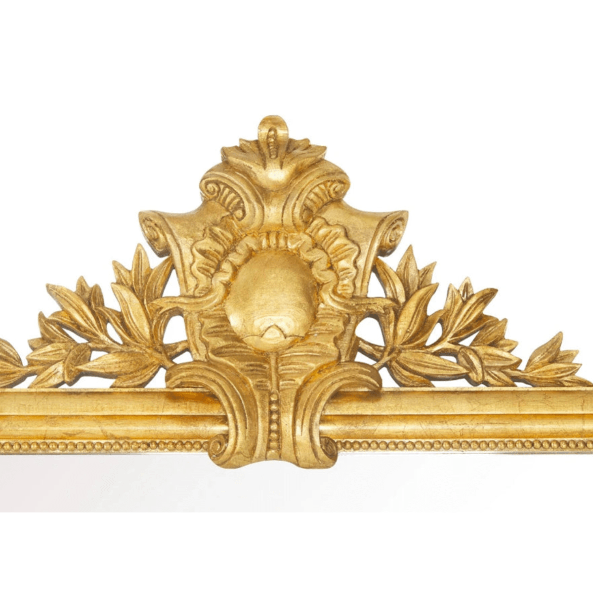 Lyla Ornate Gold Floor Mirror, 230 cm | Bazaa | Designer, Vintage and Antique Furniture