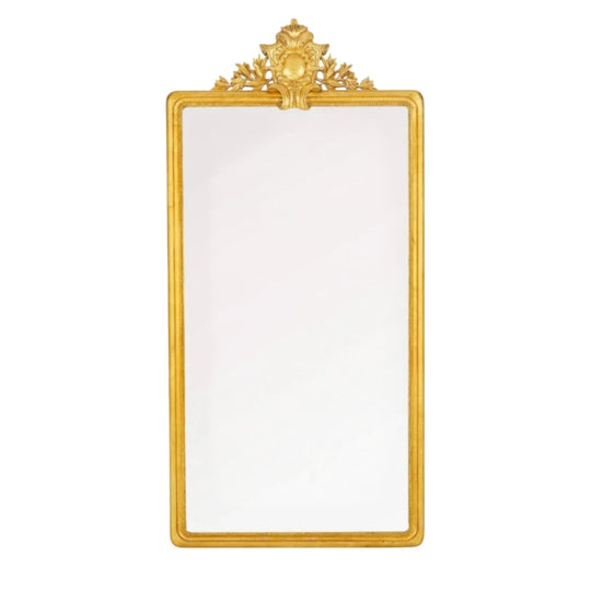 Lyla Ornate Gold Floor Mirror, 230 cm