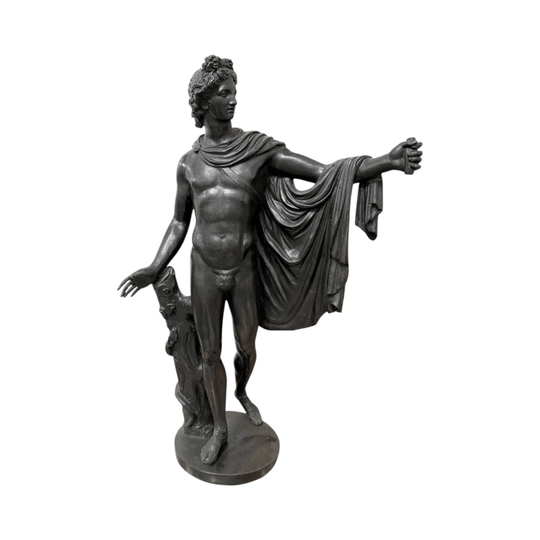 Magnificent Bronze Statue of Apollo Belvedere