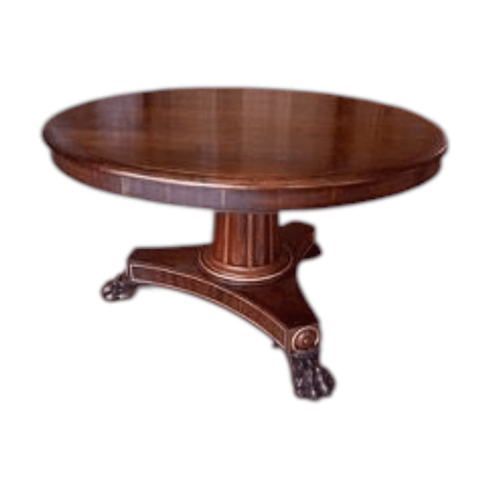 Mahogany Round Table