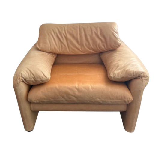 'Maralunga' Lounge Chair by Vico Magistretti for Cassina