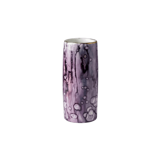 "Marbled Miniature" Bud Vase by Artist N.Heres