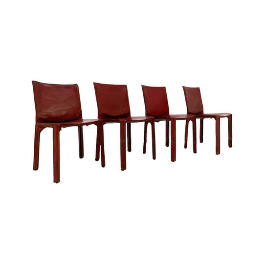 Mario Bellini Cab Chairs - Set of 4