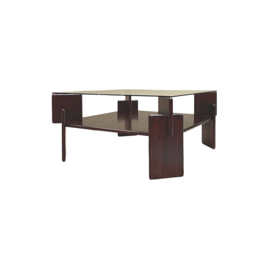 MCM rosewood coffee table