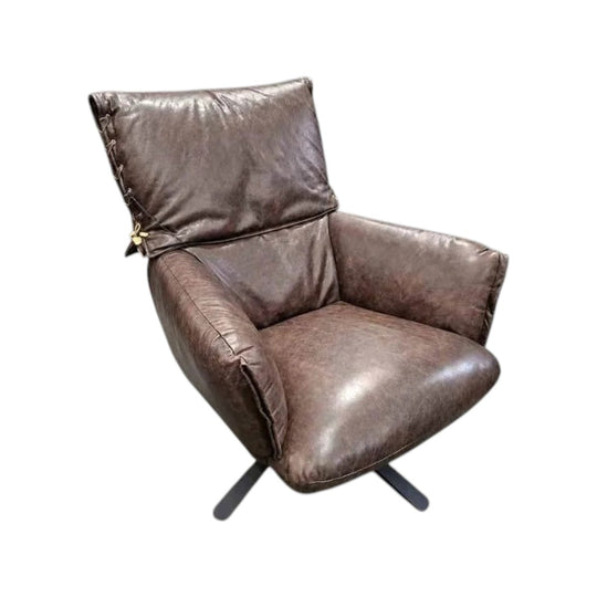 MCM Vintage Leather Armchair in Whisky Colour