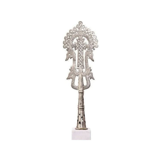 Medium Decorative Ethiopian Coptic Cross handmade in Ethiopia