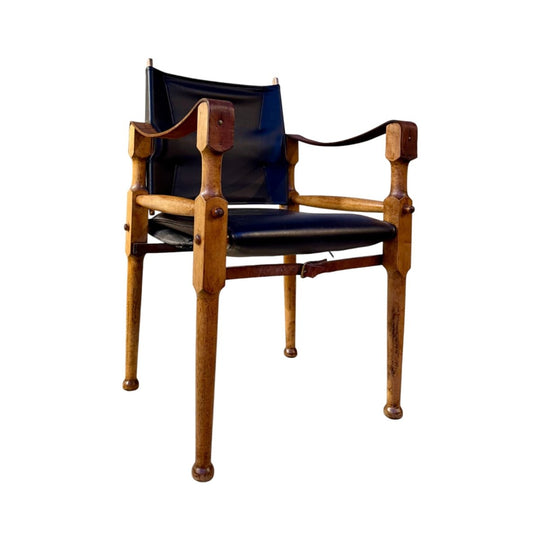 Michael Hirst - Mid century Safari arm chair, circa 1960