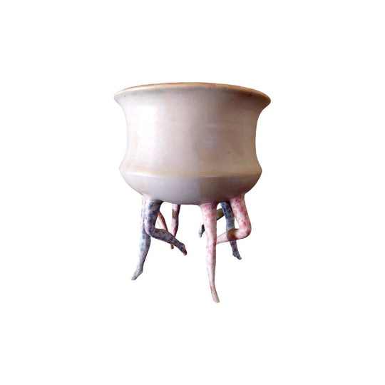 Michaela Kloeckner- Fun Exhibition Bowl With Women's Legs as the Base