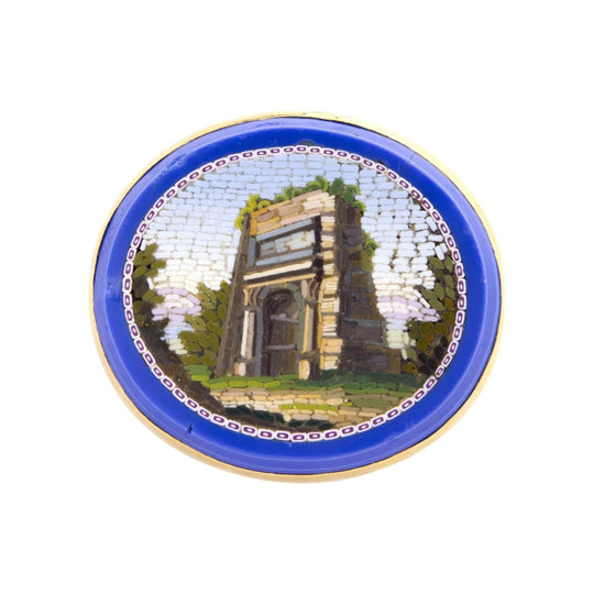 Micro Mosaic Arch of Titus Pin