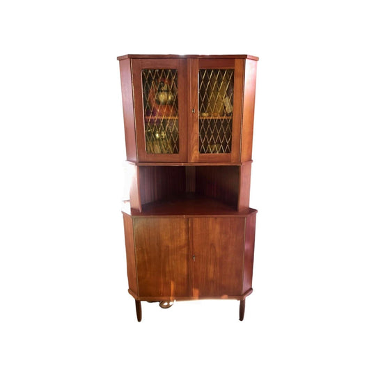 Mid Century 1960/70, Teak Corner Cabinet