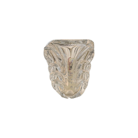 Mid Century Belgian Glass Vase