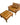 Mid Century Brazilian Rosewood And Leather Armchair and Footstool | Bazaa | Designer, Vintage and Antique Furniture