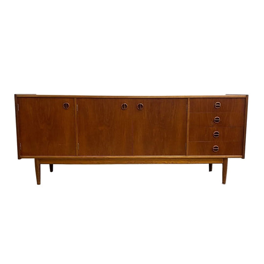 Mid Century Cats Eye Parker 'Nordic' Teak Sideboard