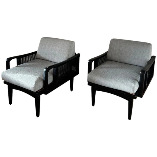 Mid century Cintique armchairs
