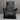 Mid-Century Continental European Black Leather Swivel Recliner | Bazaa | Designer, Vintage and Antique Furniture