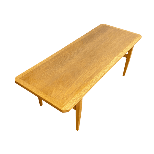 Mid Century Danish Oak Coffee Table - Professionally Restored