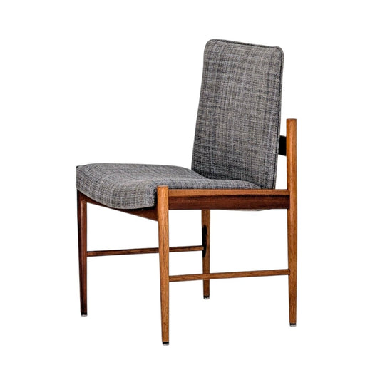Mid-Century Desk Chair in Tasmanian Blackwood & Grey Weave