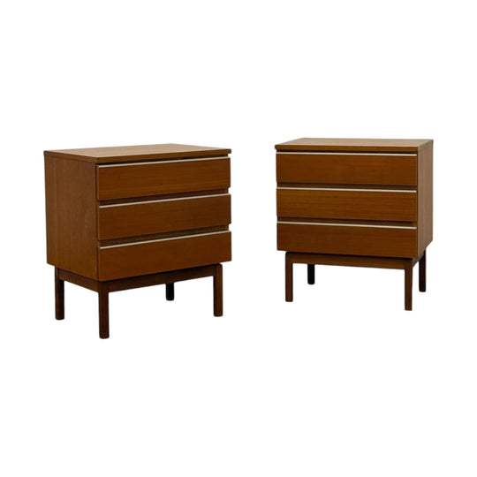 Mid Century Fler 'Fleredo' Bedsides/ Drawers/ Dressing Table in Teak