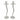 Mid-Century Glass Candlestick Set | Bazaa | Designer, Vintage and Antique Furniture