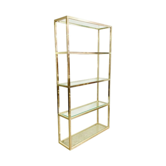 Mid Century Glass Shelves By Pierre Vandel 5 Tiered
