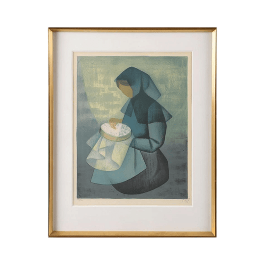 Mid-Century Lithograph by Louis Toffoli