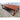 Restored mid century modern teak coffee table with architectural frame and rich teak grain.